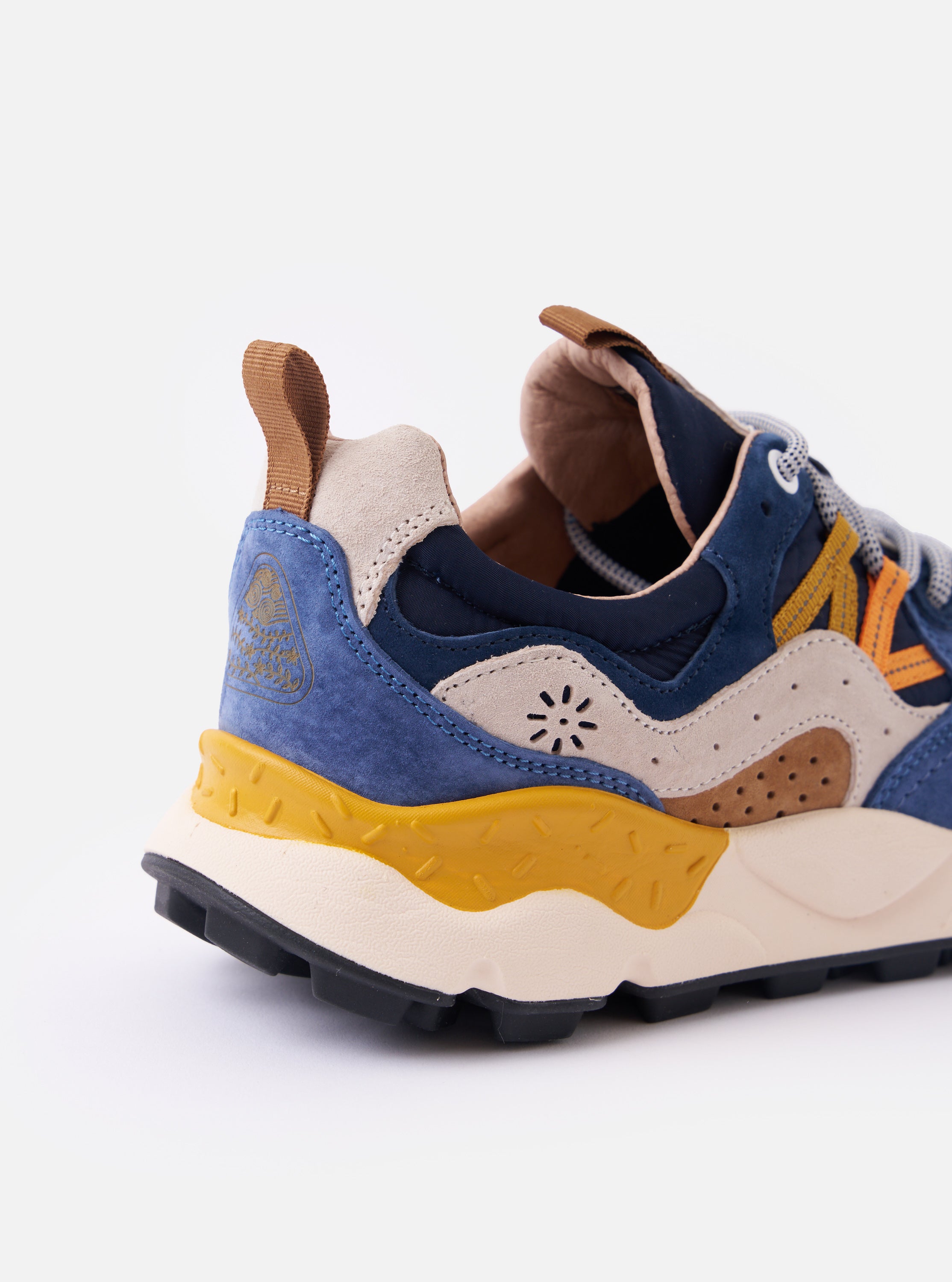 Flower Mountain Navy/Light Navy Suede/Nylon Yamano 3 Man