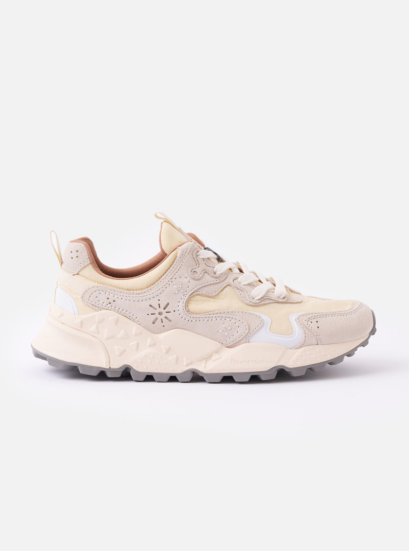 Flower Mountain Milk/Light Beige Suede/Nylon Rulis Uni