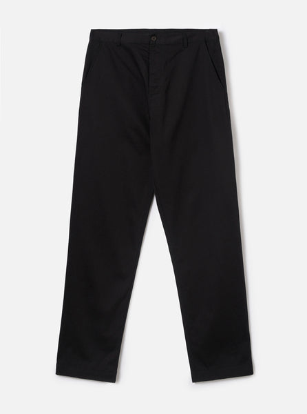 Men's Black Twill Military Chino – Universal Works