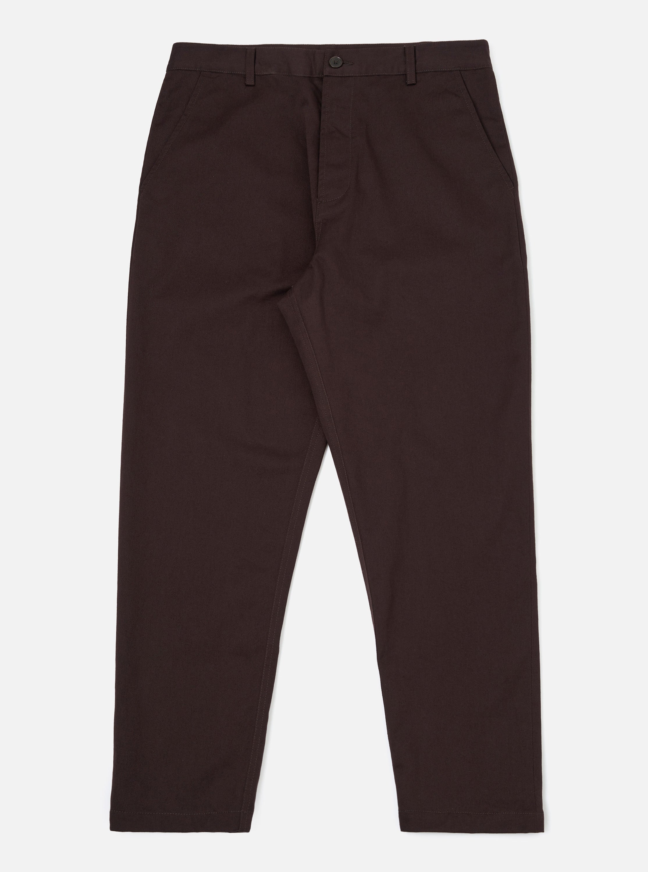 Men's Brown Twill Military Chino – Universal Works