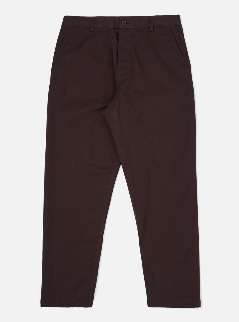 Brown Twill Military Chino