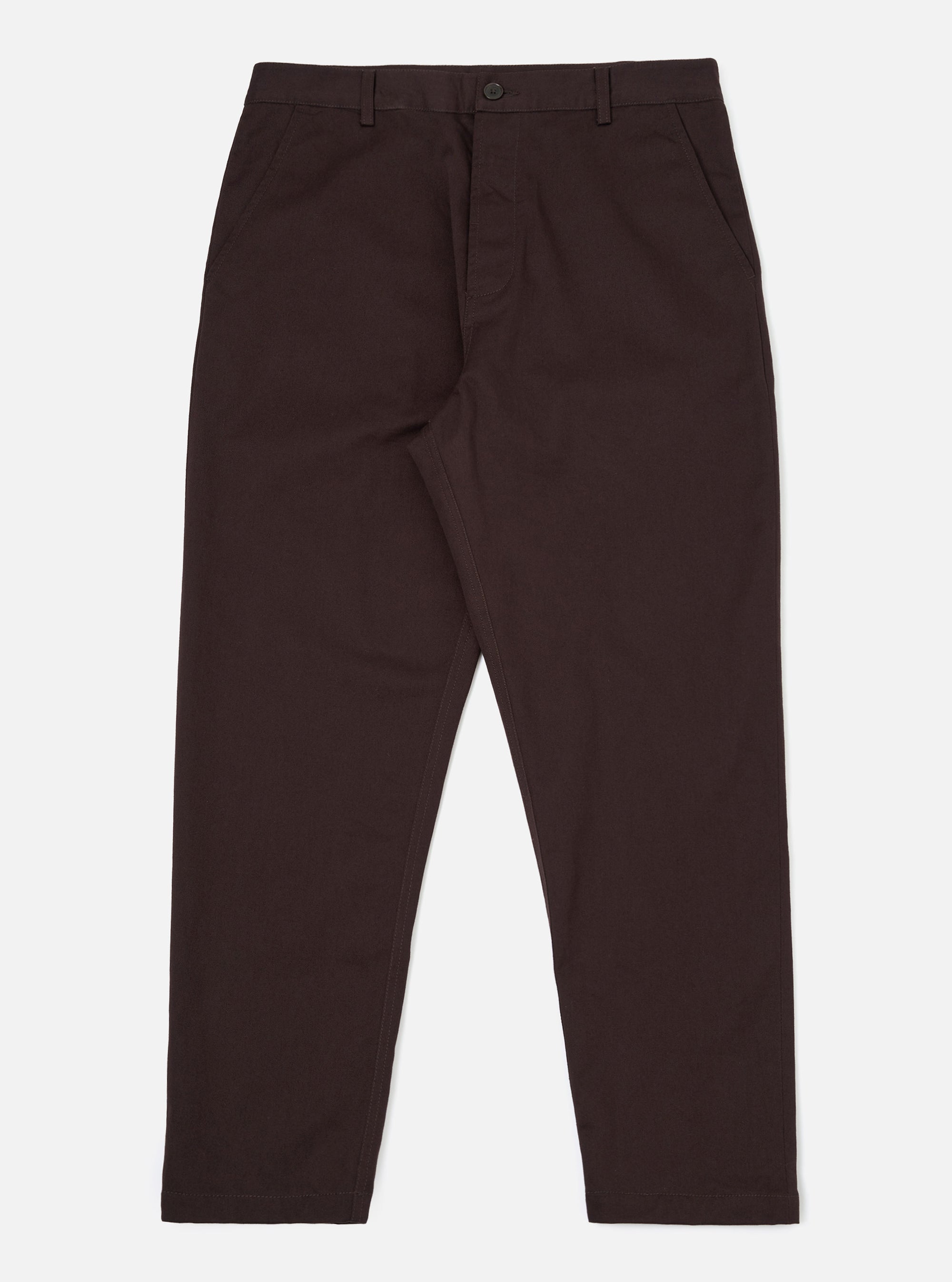 Brown Twill Military Chino