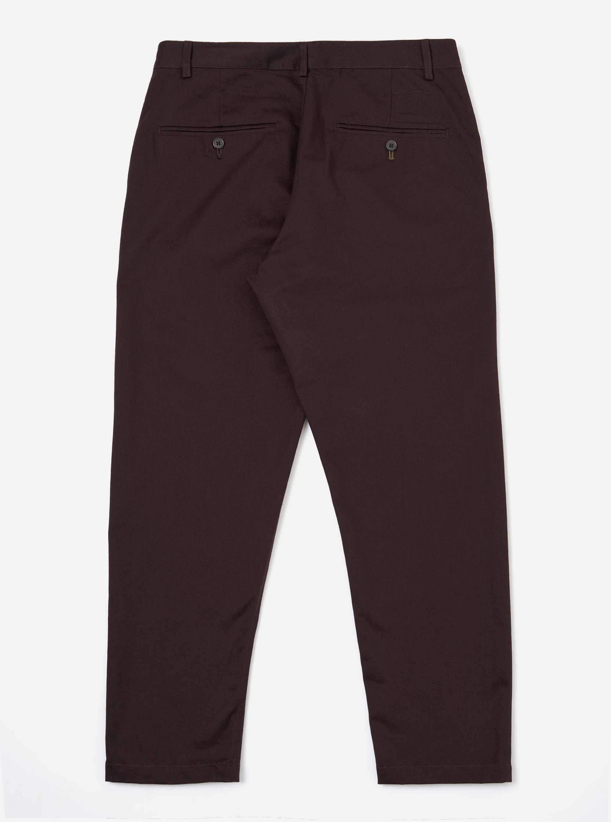 Brown Twill Military Chino