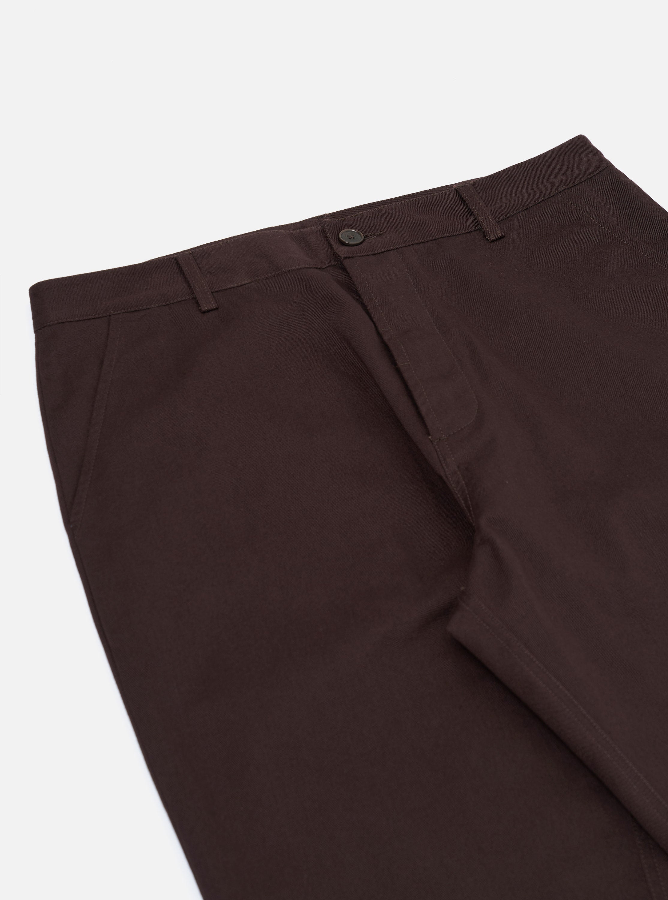 Men's Brown Twill Military Chino – Universal Works
