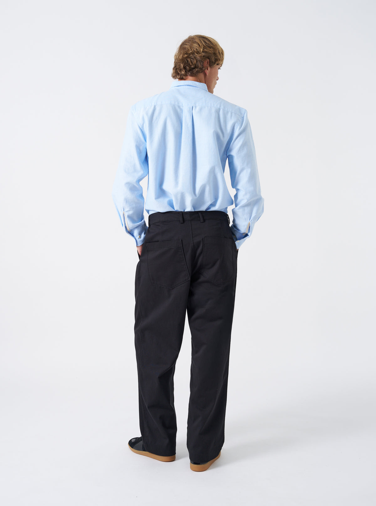 Navy Twill Duke Pant
