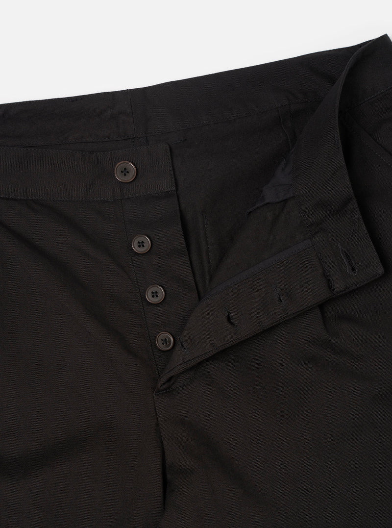 Black Twill Duke Pant
