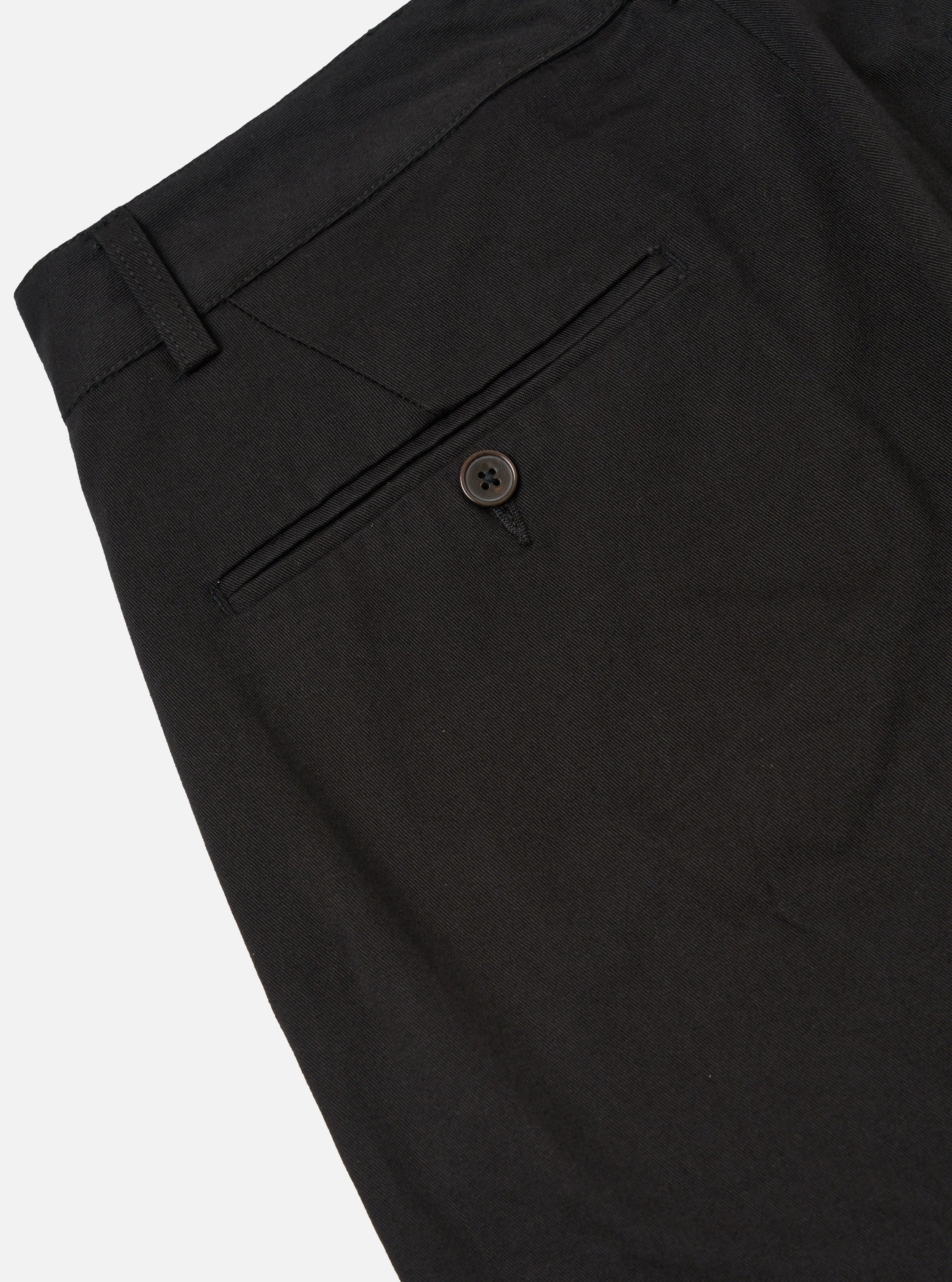 Black Twill Aston Pant
