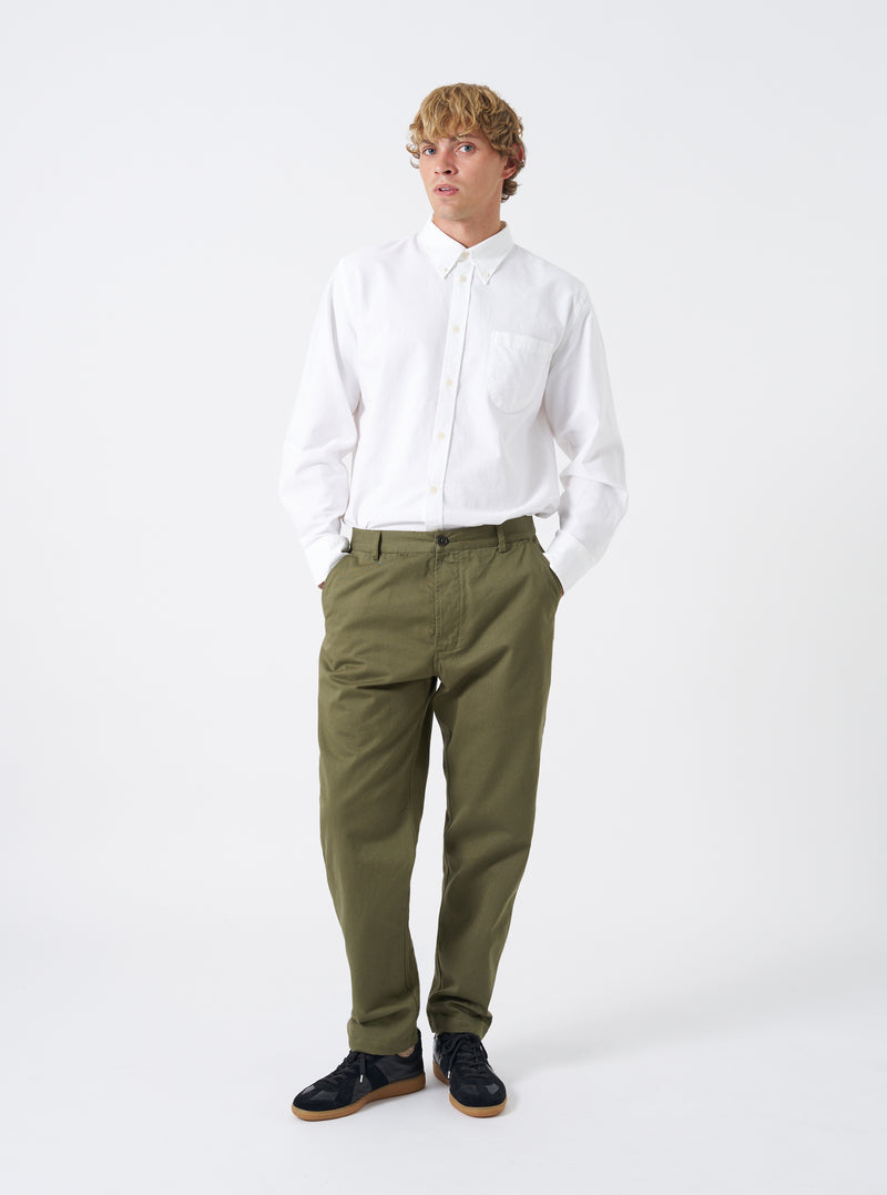 Light Olive Twill Aston Pant
