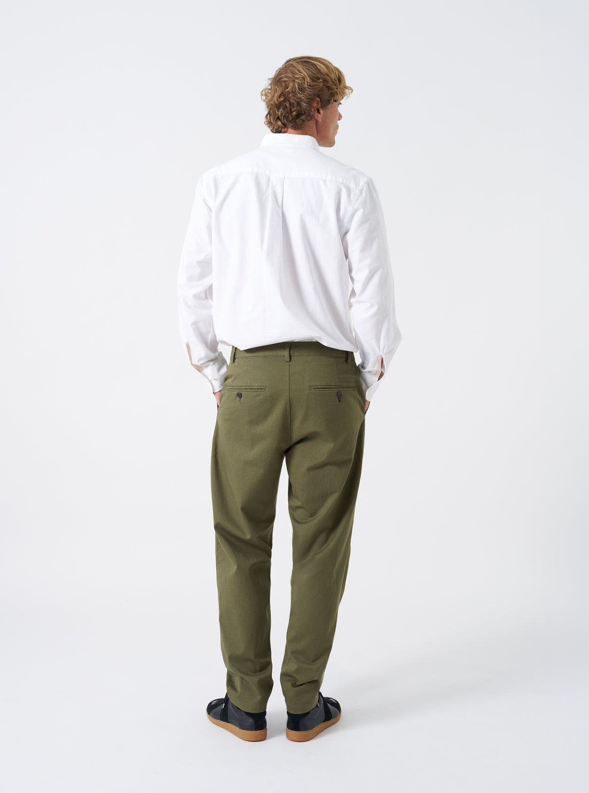 Light Olive Twill Aston Pant