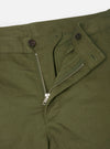 Olive Green Twill Aston Pant