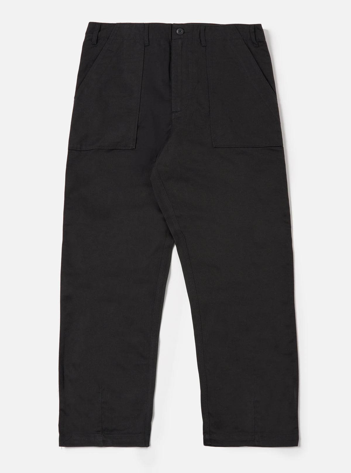 Black Twill Fatigue Pant
