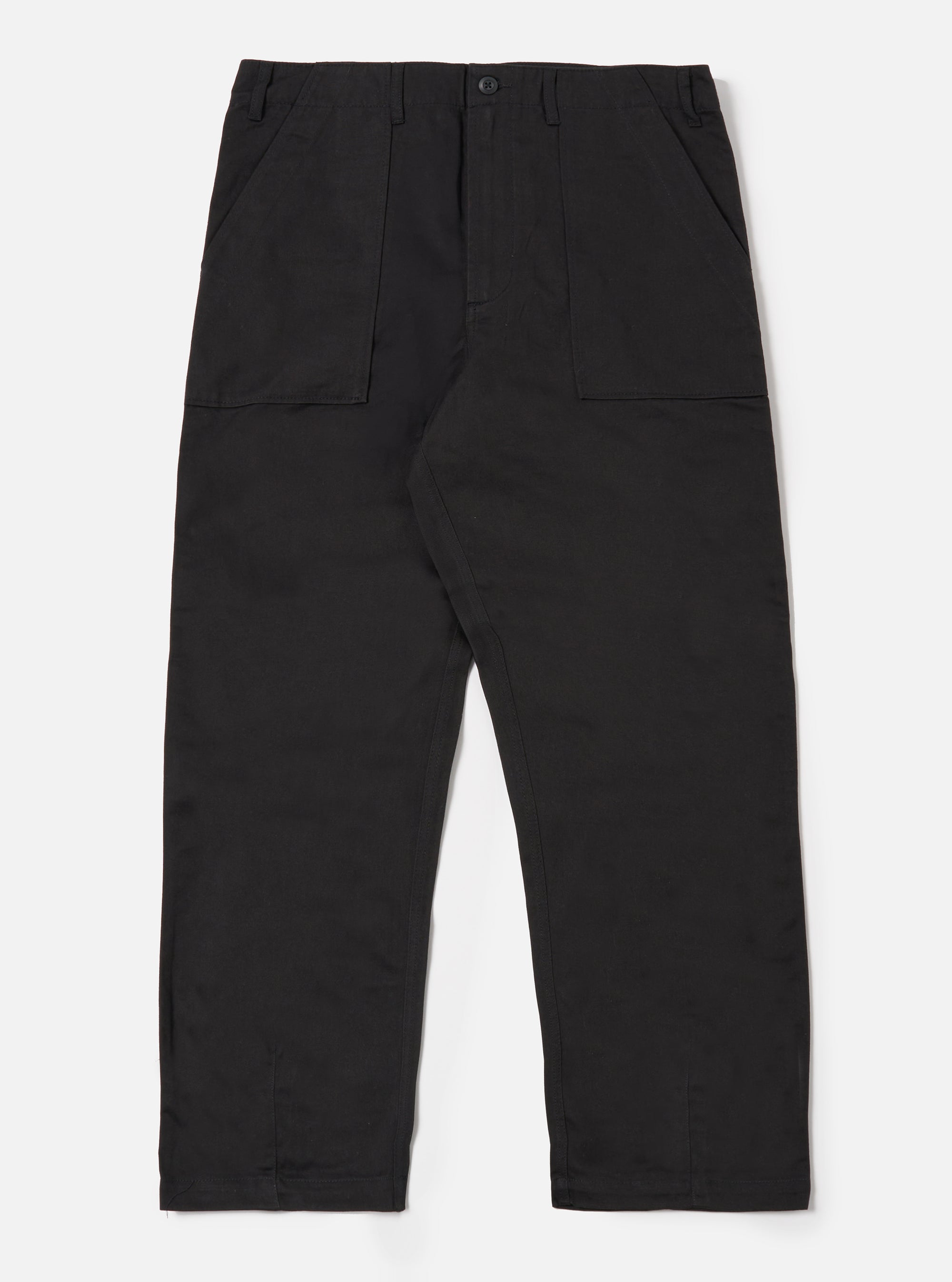 Black Twill Fatigue Pant