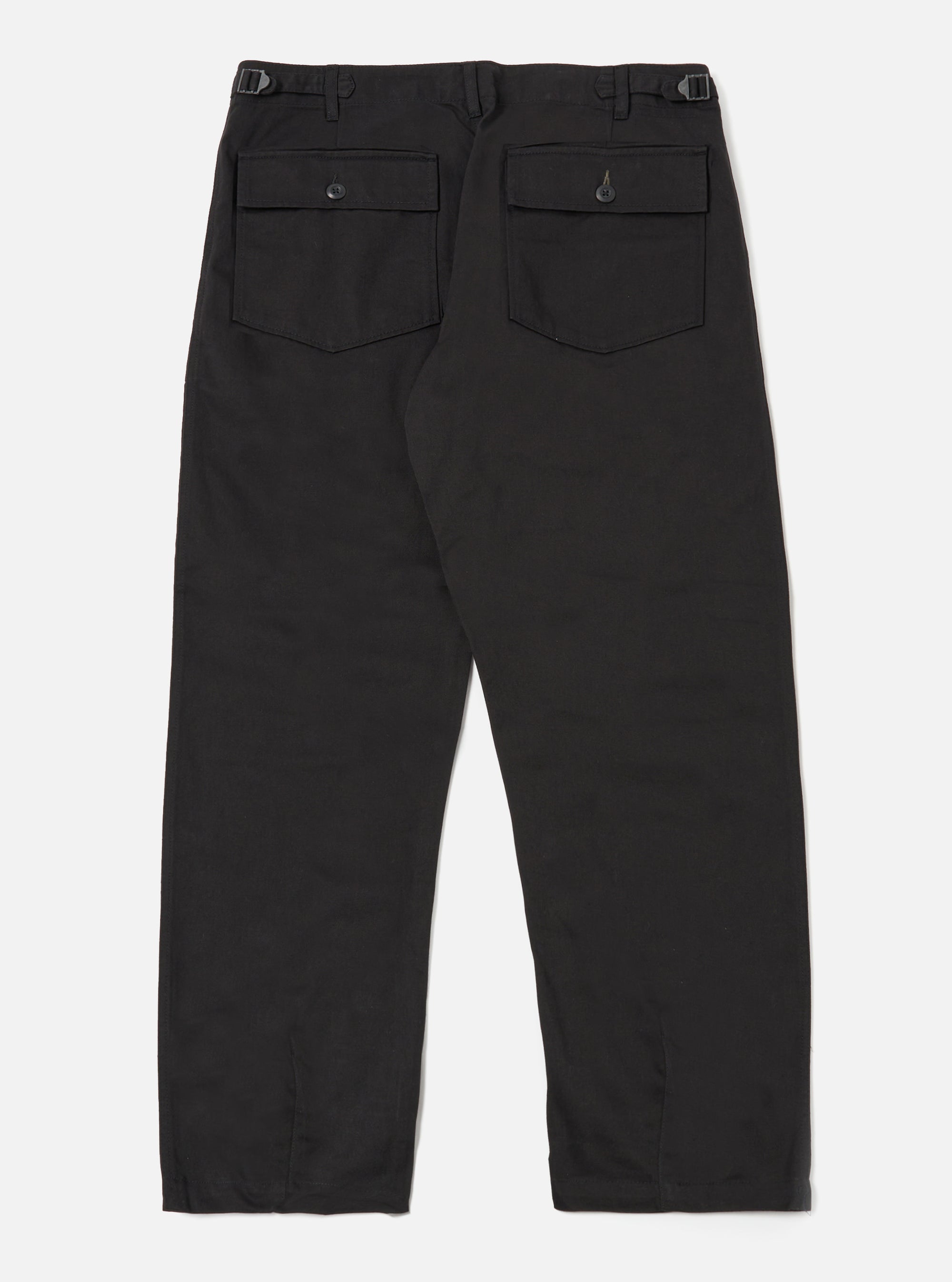 Black Twill Fatigue Pant
