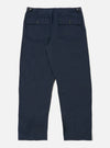 Back view of the Navy Twill Fatigue Pant on a white background. The pants are a dark navy color and have a relaxed fit with two back pockets.