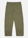Green pants on a white background