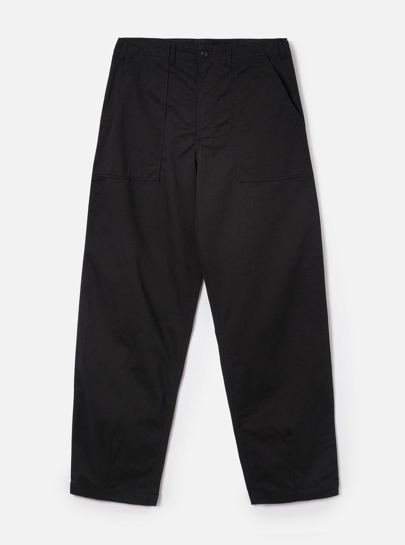 Black Twill Fatigue Pant