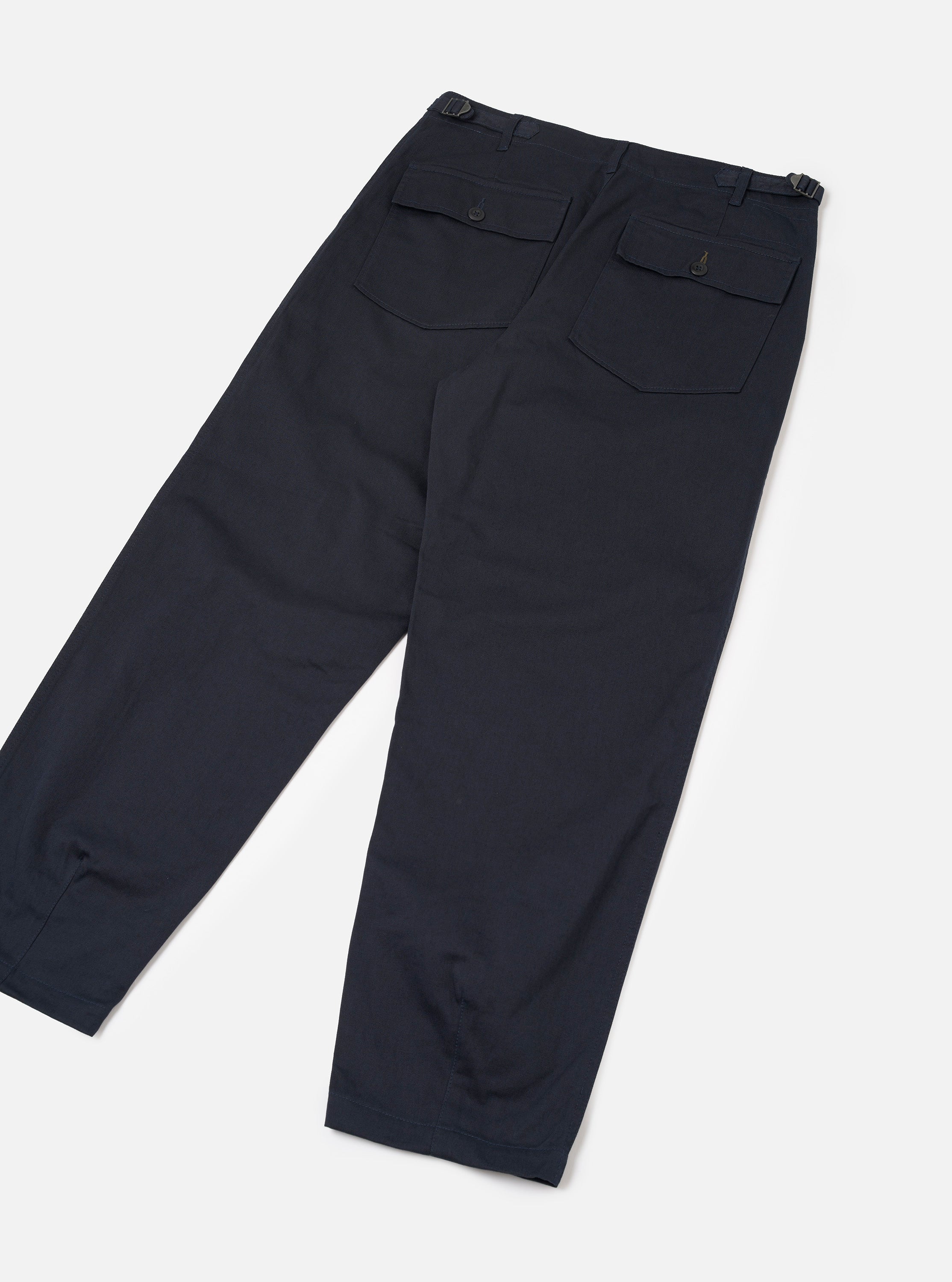 パンツ BROCHURE STRONG FATIGUE PANTS NAVY M Men's Navy Twill Fatigue Pant – Universal Works