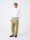 Sand Twill Double Pleat Pant