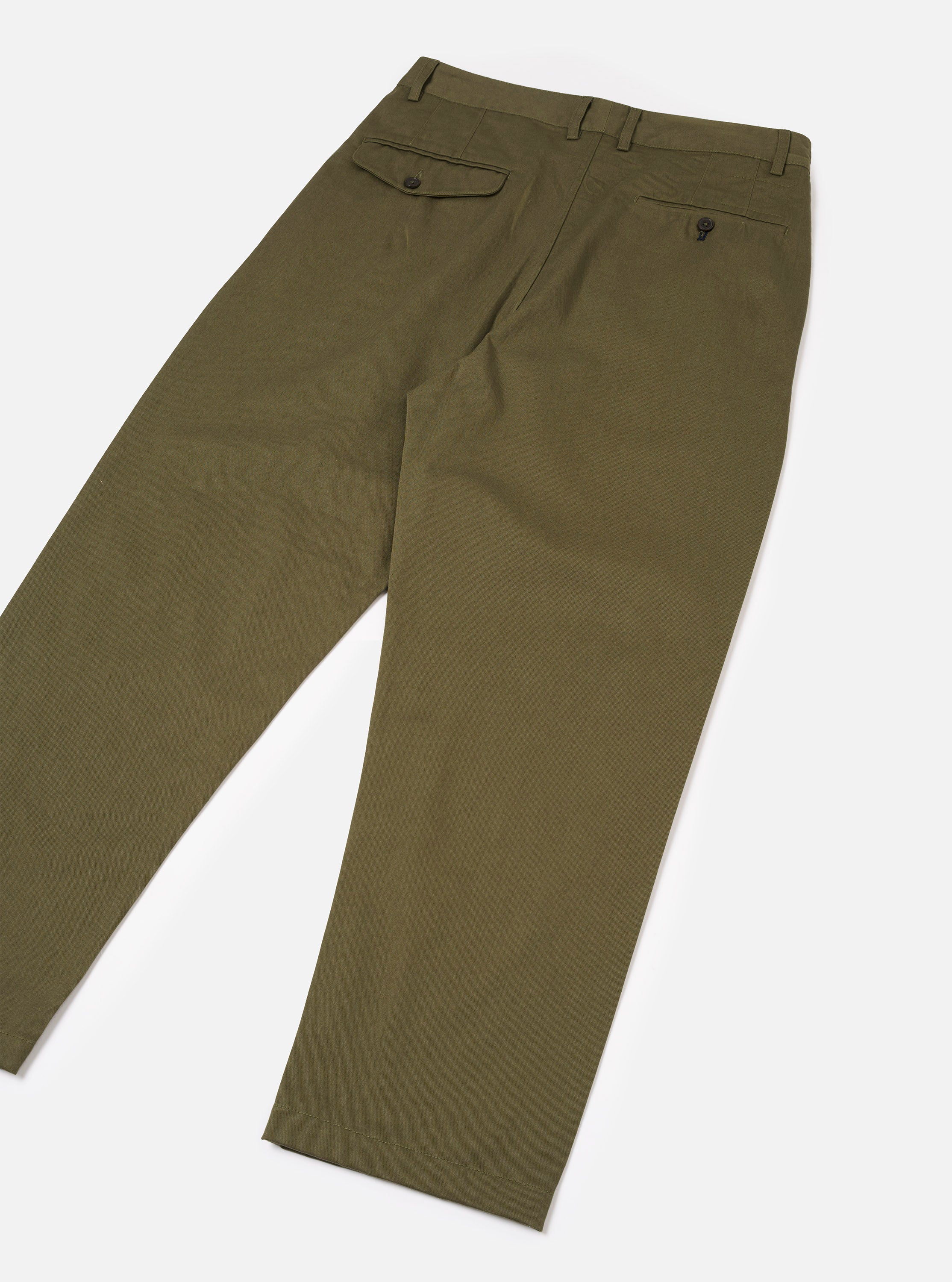 Men's Light Green Twill Double Pleat Pant – Universal Works