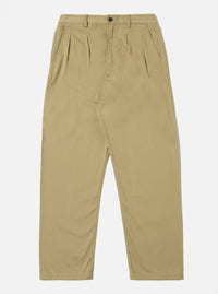 Sand Twill Double Pleat Pant