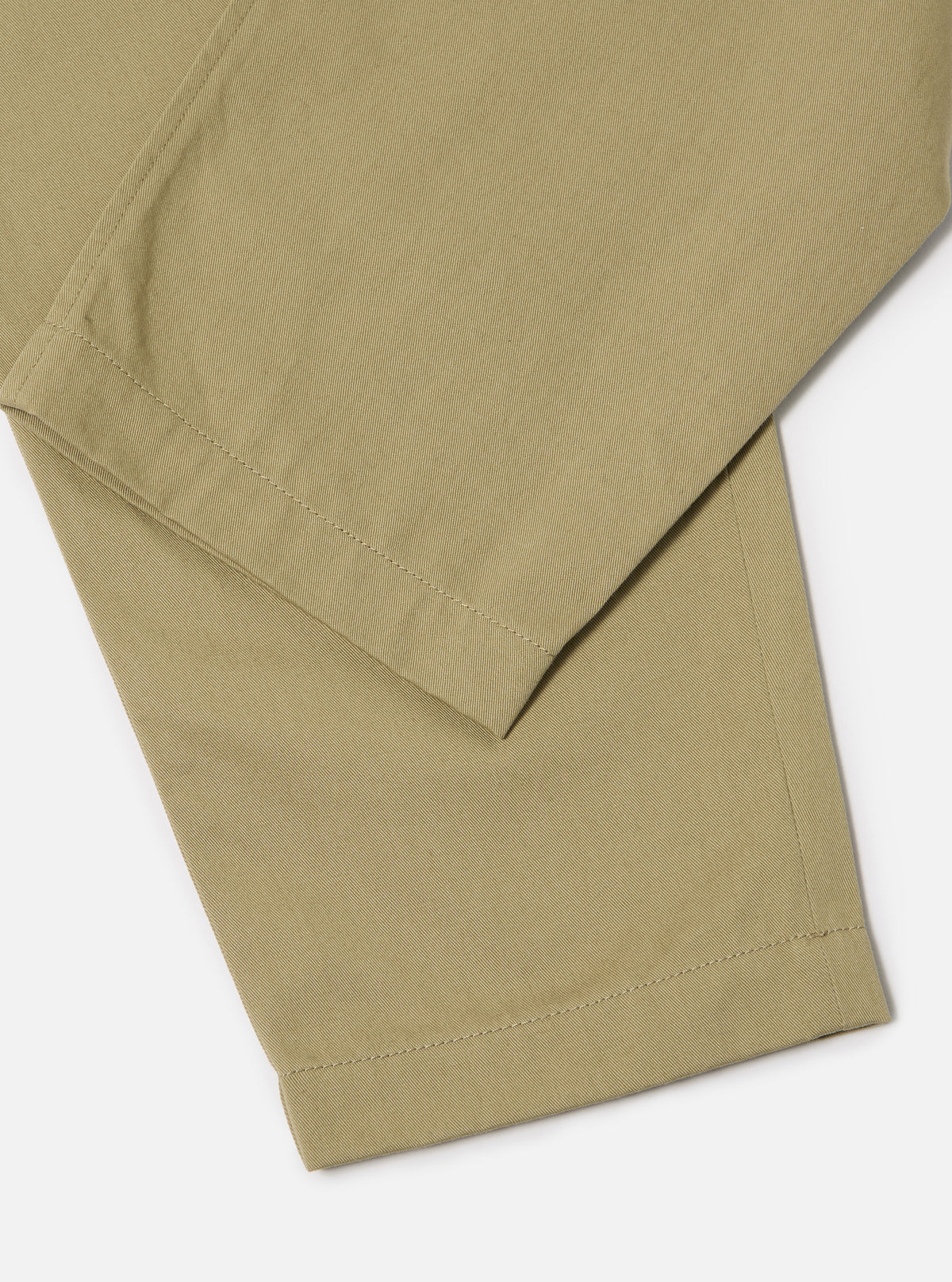 Sand Twill Pleated Track Pant