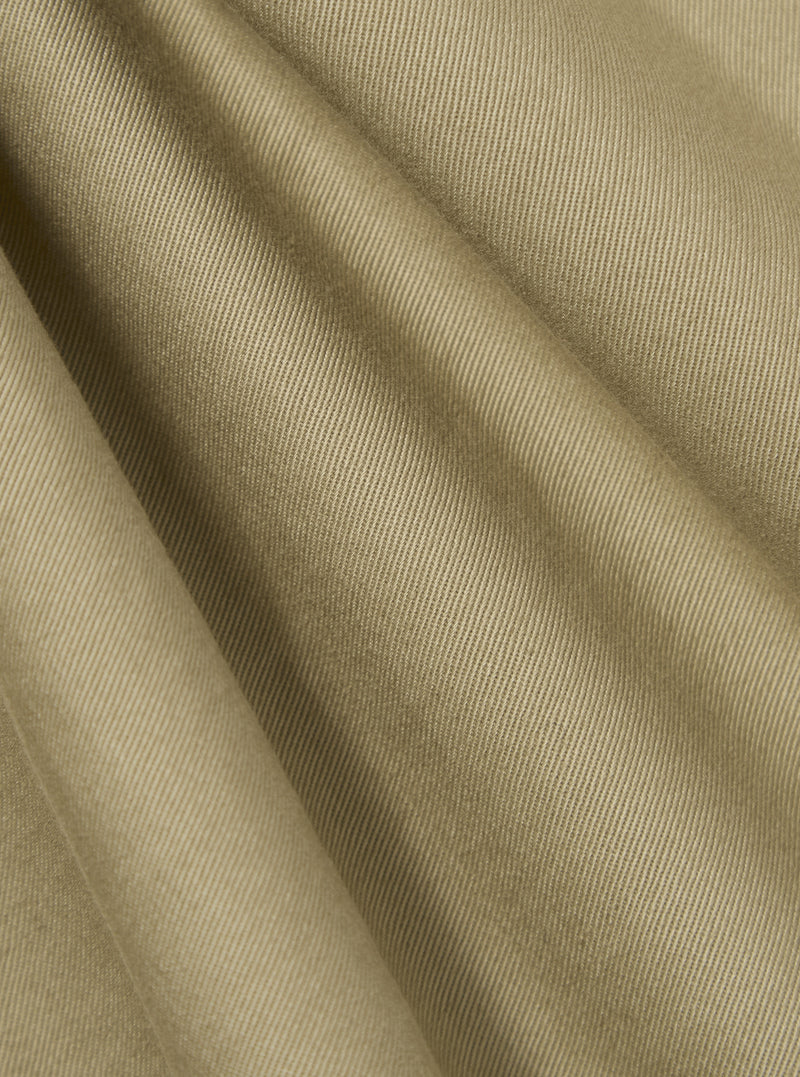 Sand Twill Pleated Track Pant