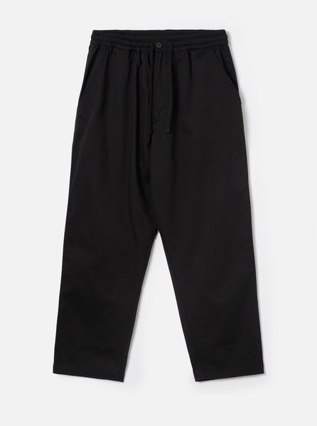 Men's Black Twill Hi Water Cropped Leg Trouser – Universal Works