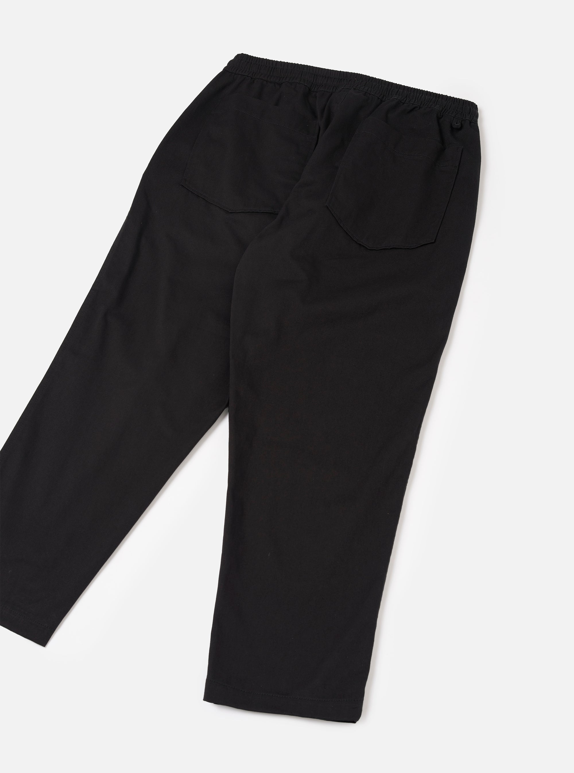 Black Twill Hi Water Trouser