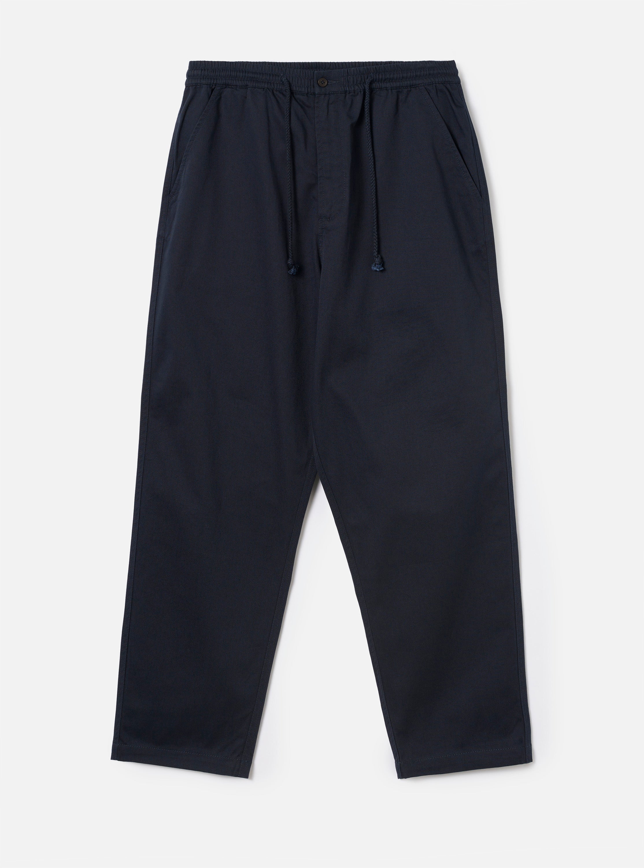 Men's Navy Twill Hi Water Cropped Leg Trouser – Universal Works