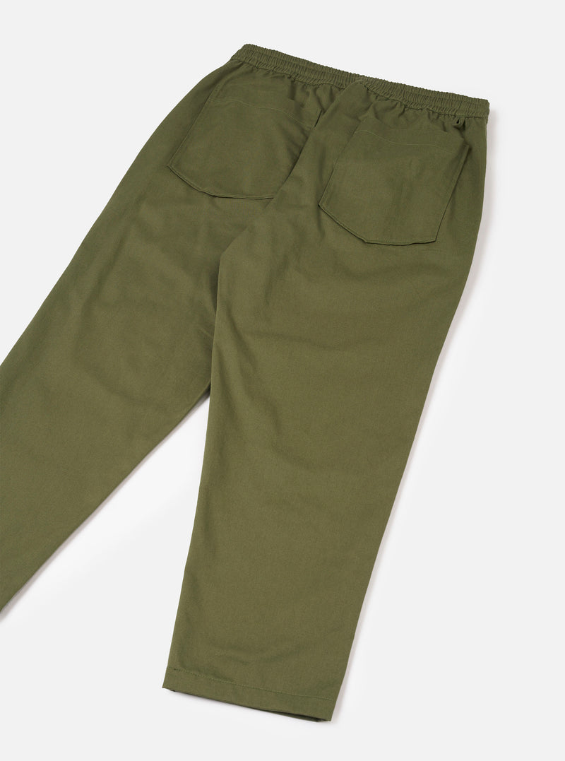 Olive Green Twill Hi Water Trouser
