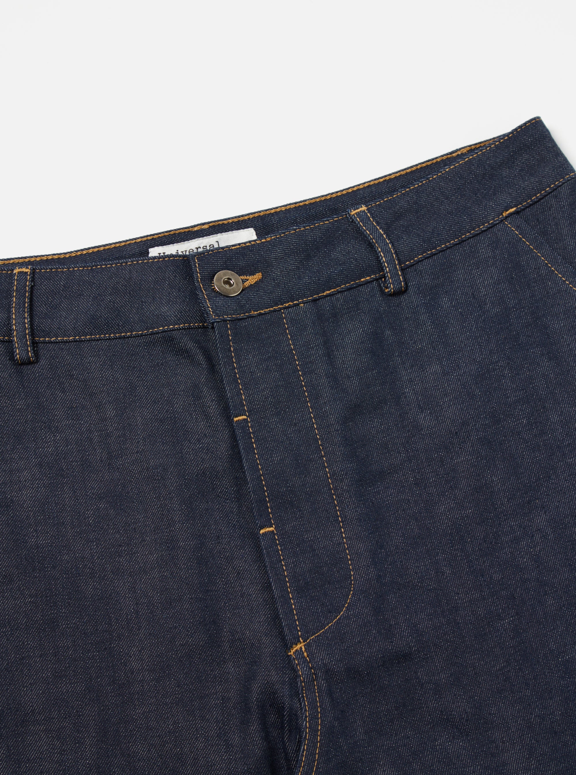 Indigo 13oz Selvedge Denim Military Chino