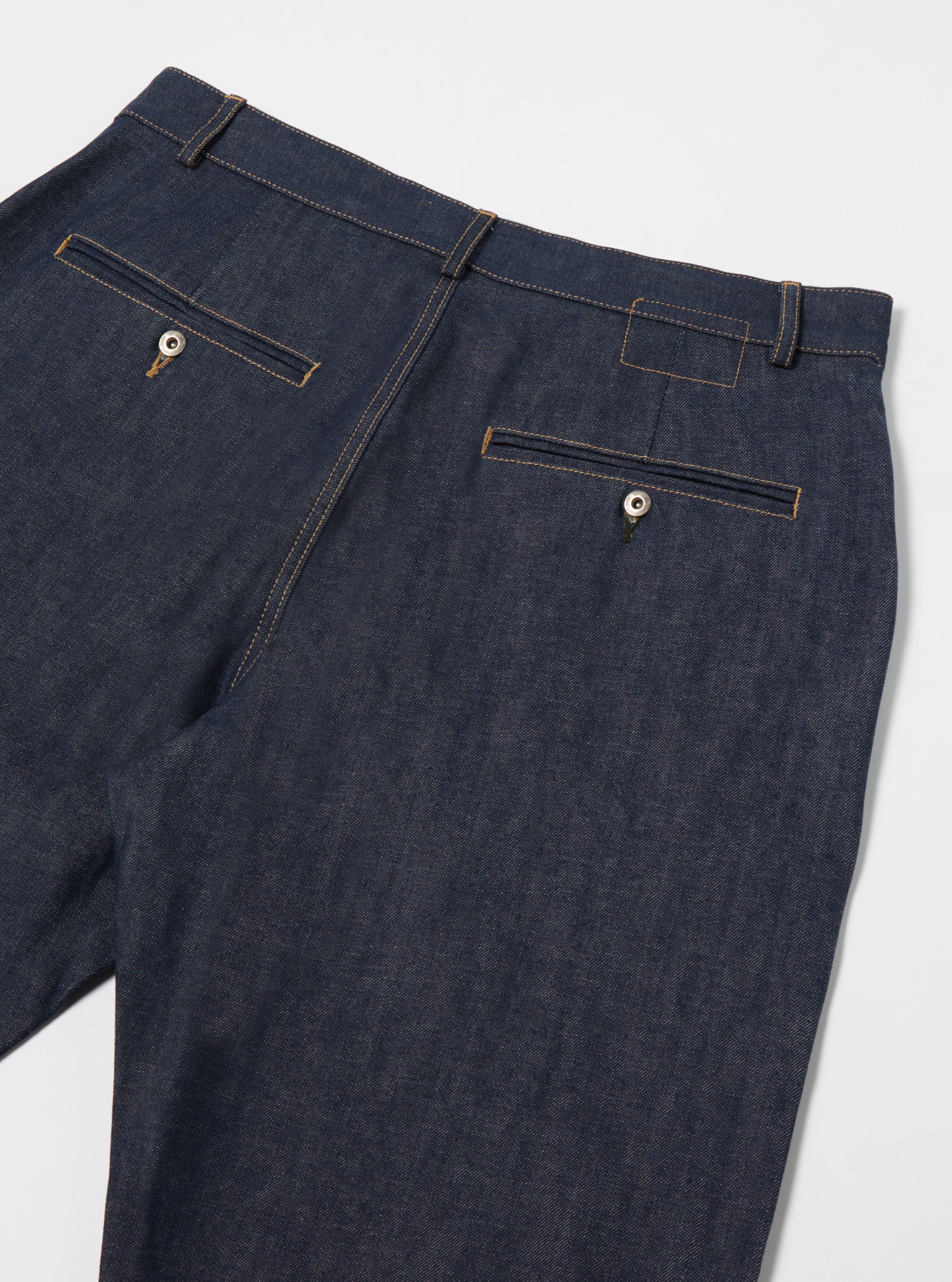 Indigo 13oz Selvedge Denim Military Chino
