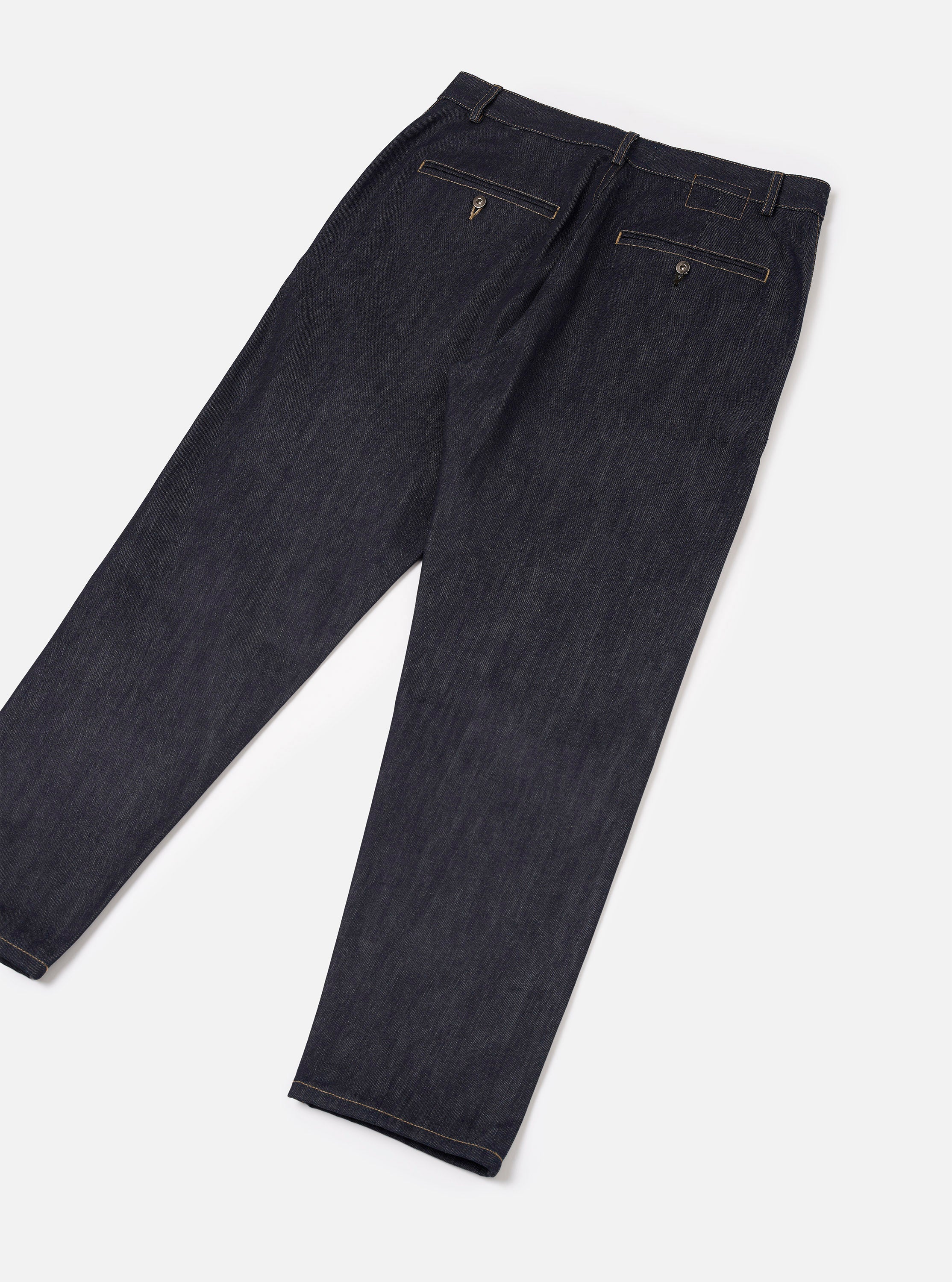 Men's Indigo 13oz Selvedge Denim Military Chino – Universal Works