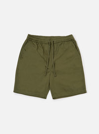 Light Olive Twill Beach Short
