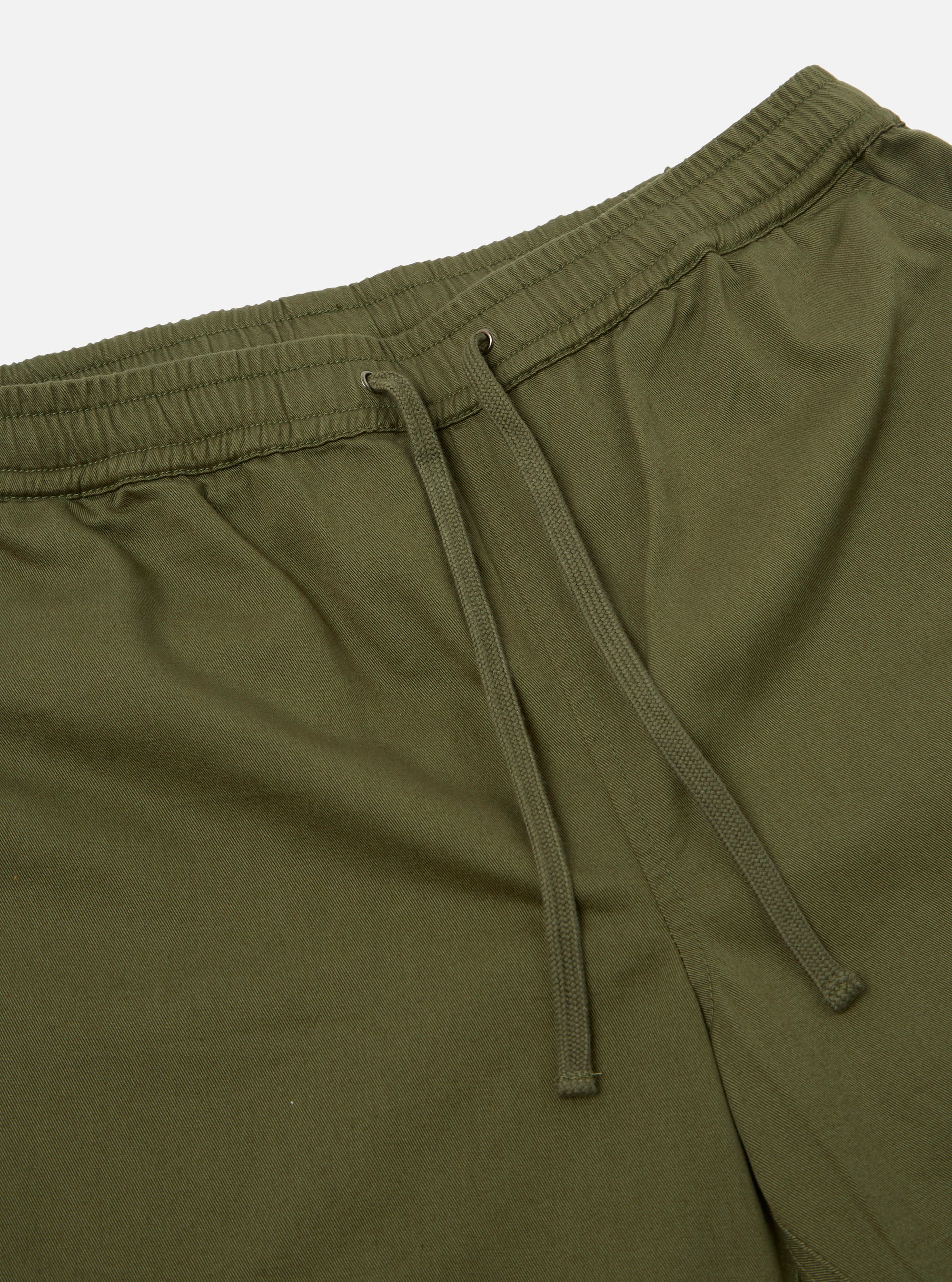 Light Olive Twill Beach Short