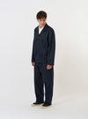 Navy Twill Oxford Pant