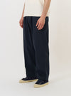 Navy Twill Oxford Pant