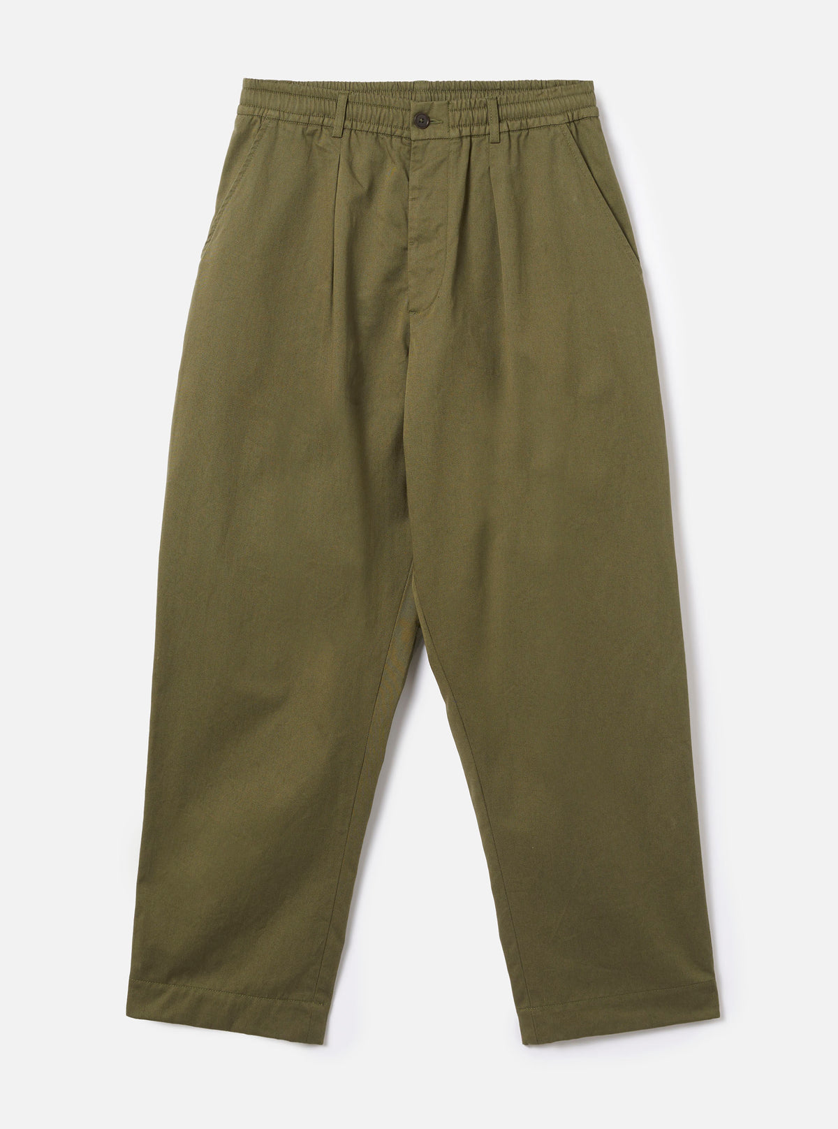 Light Olive Twill Oxford Pant