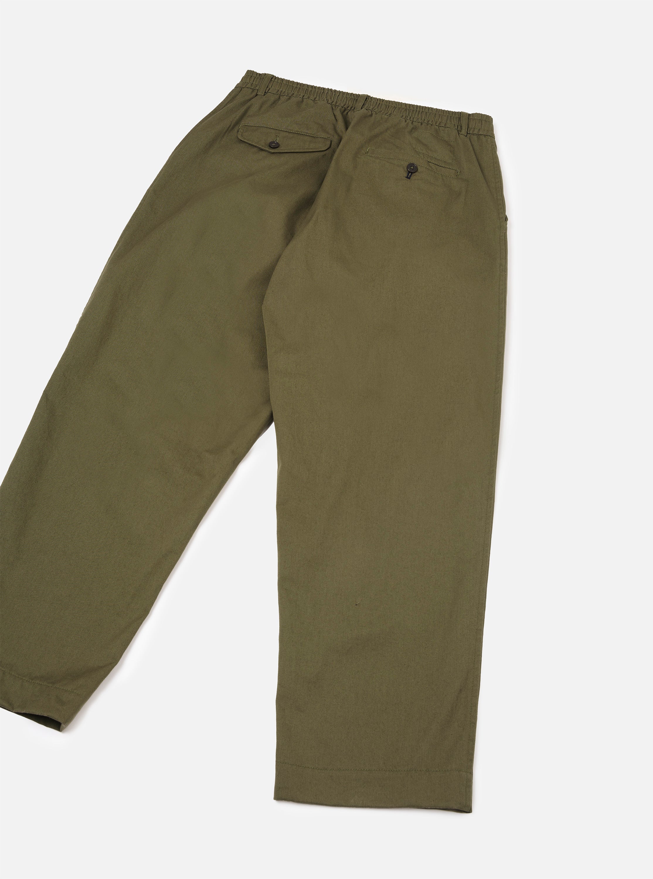 Men's Light Green Twill Wide Leg Oxford Pant – Universal Works
