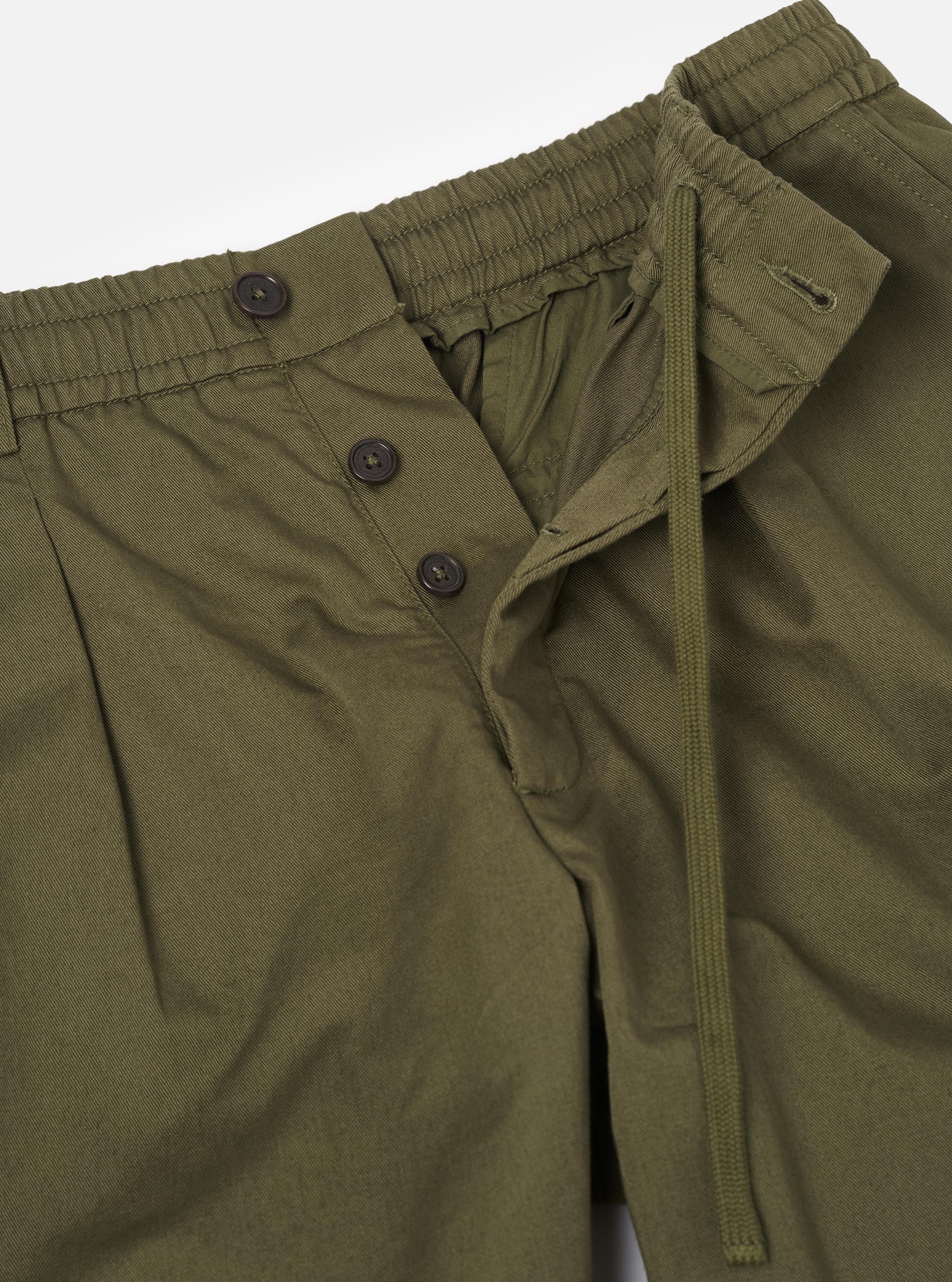 Men's Light Green Twill Wide Leg Oxford Pant – Universal Works