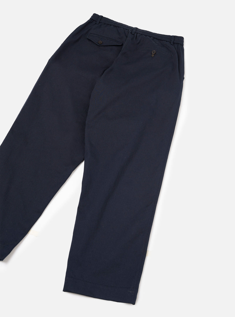 Navy Twill Oxford Pant