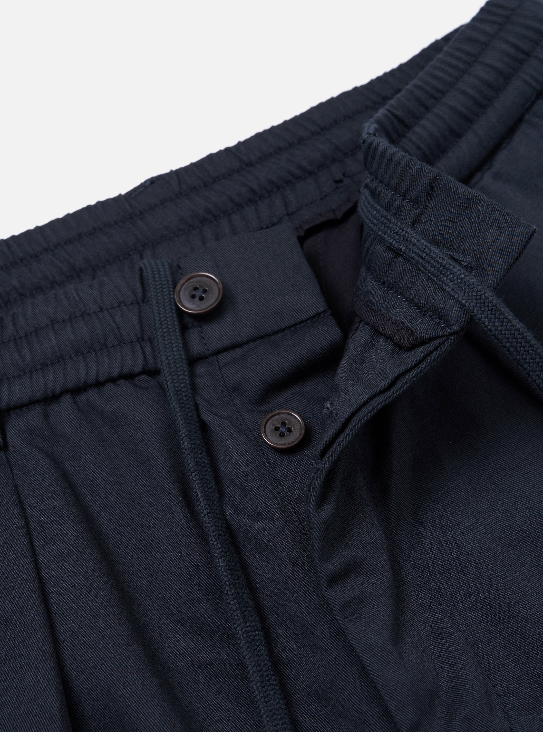 Men's Navy Twill Wide Leg Oxford Pant – Universal Works