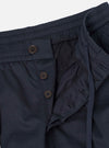 Navy Twill Oxford Pant