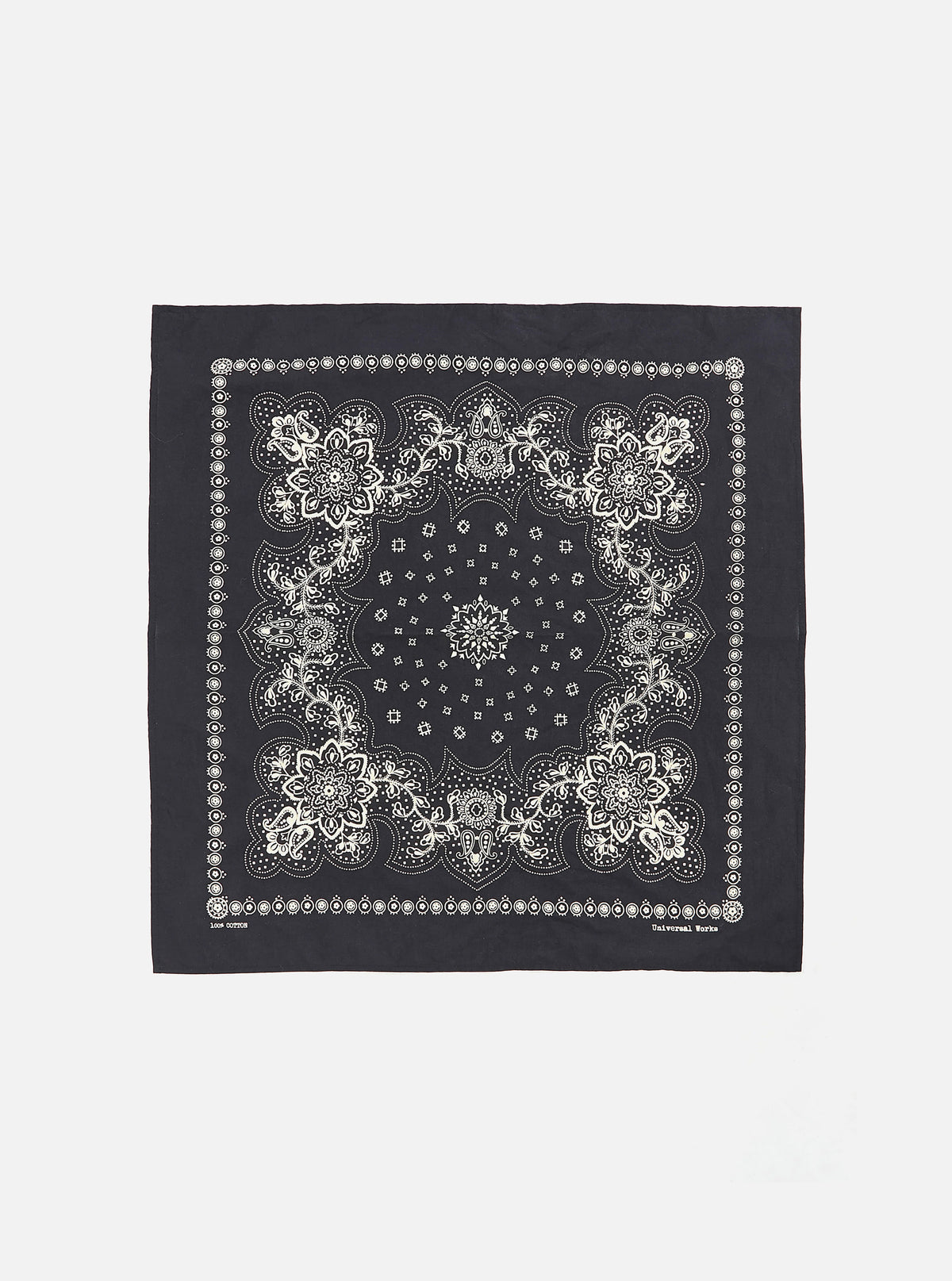 Black Classic Bandana Neckerchief