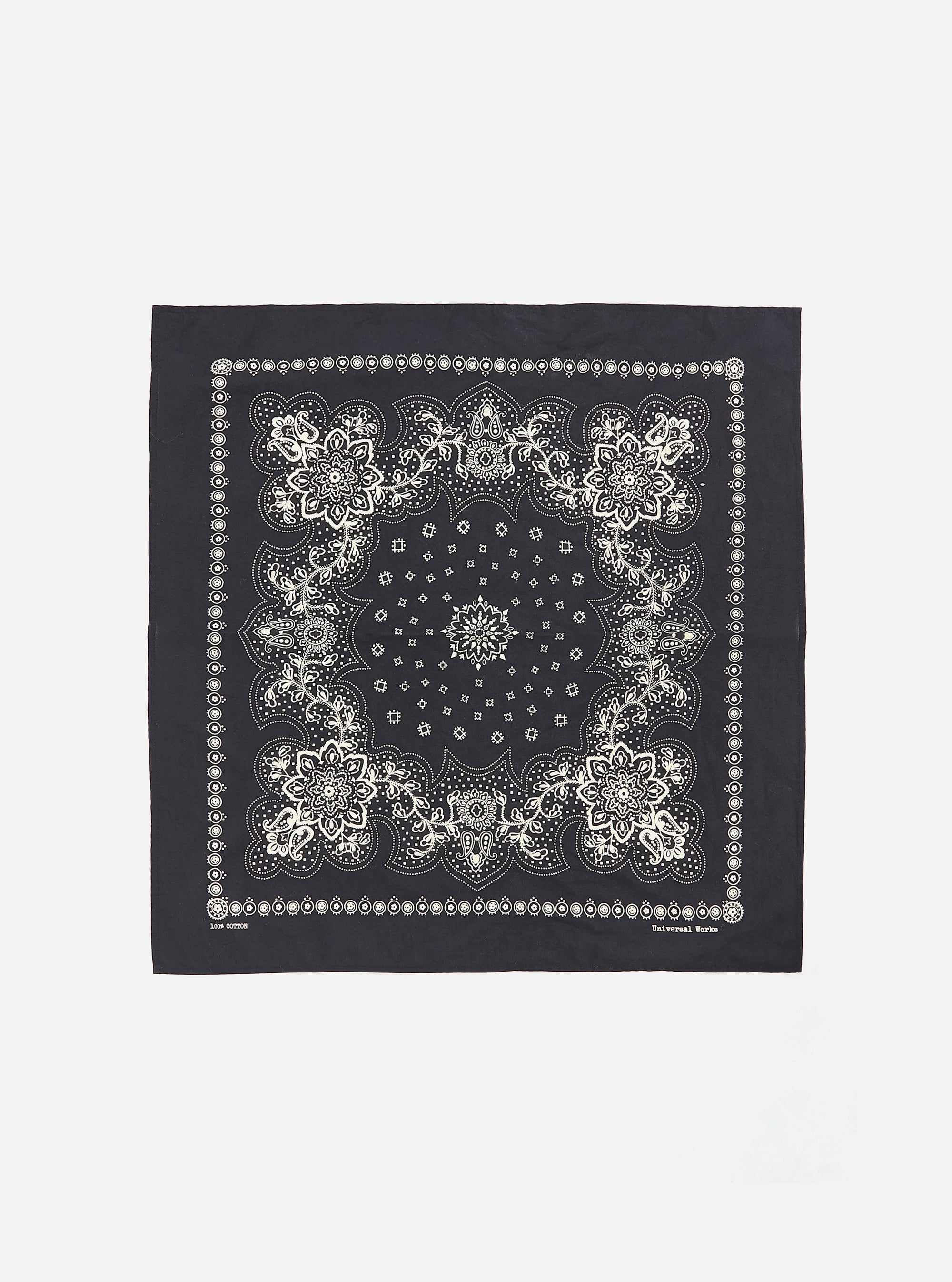 Black Classic Bandana Neckerchief