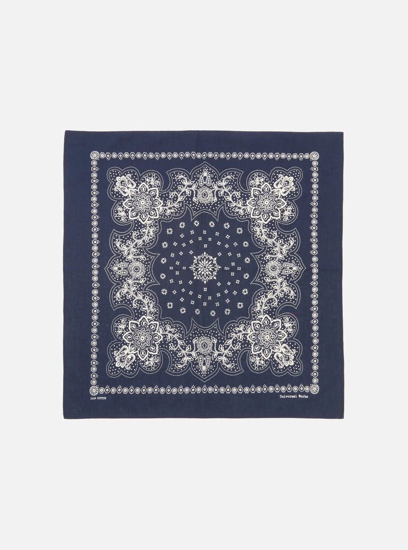 Navy Classic Bandana Neckerchief