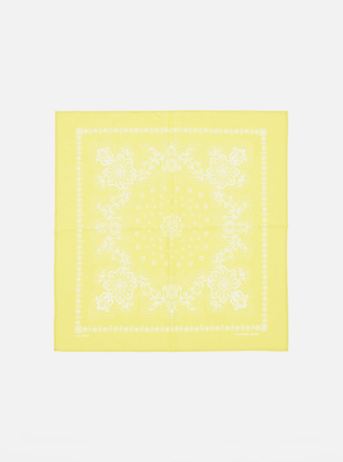 Yellow Classic Bandana Neckerchief