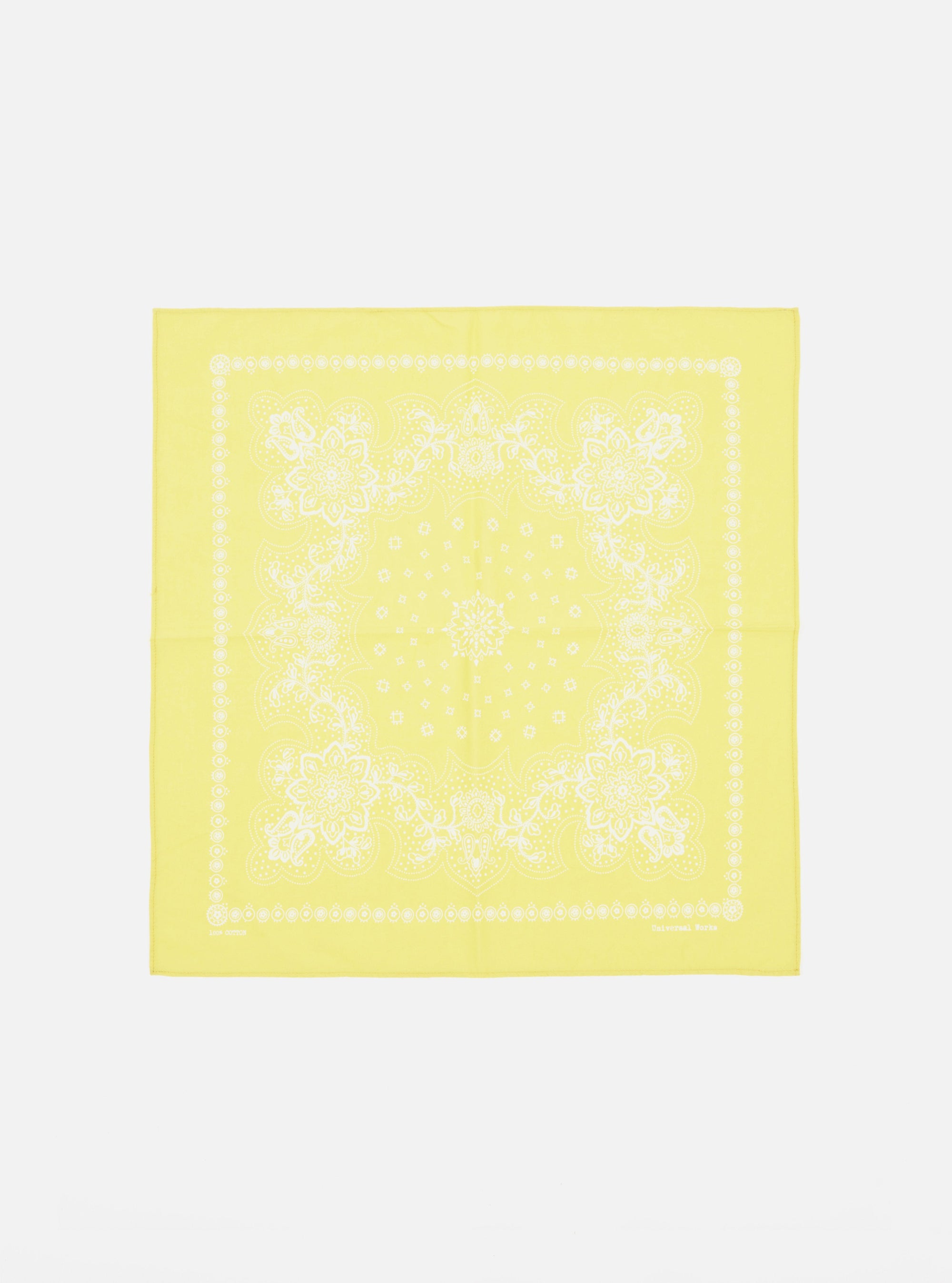 Yellow Classic Bandana Neckerchief