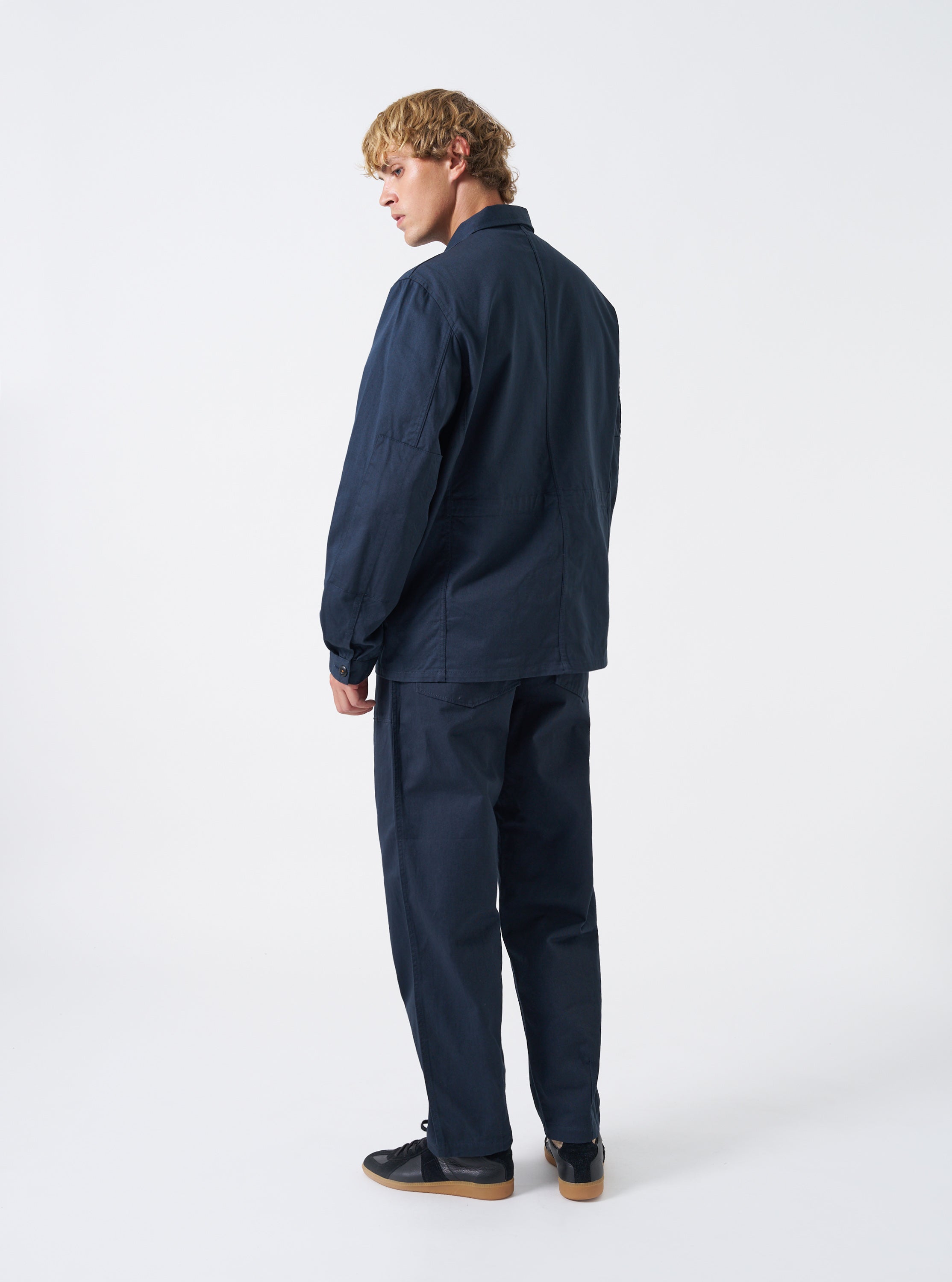 argue FOLK JACKET NAVY 美品 argue FOLK JACKET NAVY 今春 美品 argue