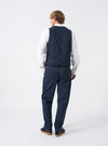 Navy Twill Field Waistcoat